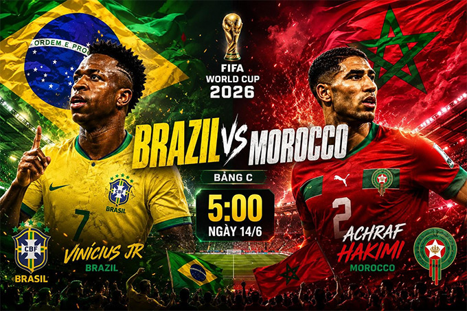 OK9: Dự đoán Brazil vs Morocco, 5h00 ngày 14/6: Bàn thắng, góc & thẻ phạt 1 OK9: Dự đoán Brazil vs Morocco, 5h00 ngày 14/6: Bàn thắng, góc & thẻ phạt